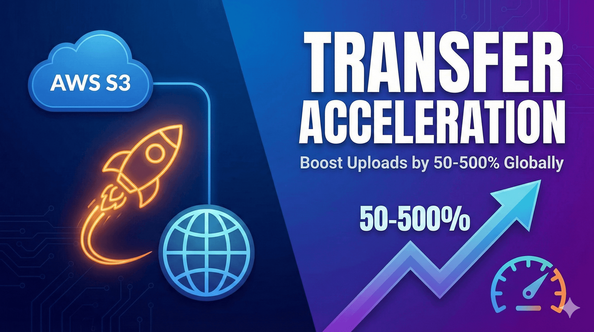 AWS S3 Transfer Acceleration Guide: Boost Uploads by 50-500% Globally